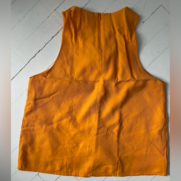 Mango Crossover Top in Orange size Medium - Picture 2 of 6